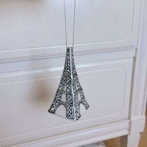 Anthropologie - Paris Eiffel Tower - Ceramic Christmas Tree Ornament